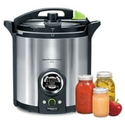 Presto Precise 02152 17 Qt Stainless Steel Electric Pressure Canner, Silver