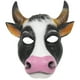thumbnail image 2 of Máscara de vaca para baile de máscaras de Pascua Máscara de media cara de vaca Espectáculo de máscara de cerdo de parodia Máscara de vaca de plástico, 2 of 6