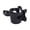 Black, variant on 2 In 1 Baby Strollers Cup Holder with Phone Holder 360 Degree Rotatable Milk Bottle Storage Rack Strollers Attachment
