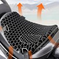 thumbnail image 1 of IFANLANDOR Riding Motorcycle Saddle Pad Gel Shock Absorption Cooling 1Pack, 1 of 8