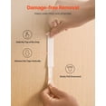 thumbnail image 4 of Decorative Magnetic Garage Door Hardware Kit Accents 4 Hinges 2 Handles Black, Easy DIY Installation, Reusable Magnetic Mounting, Weatherproof and UV-Resistant, Stylish Industrial Charm, 4 of 11