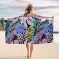 thumbnail image 5 of LYEAA Beach Towels Oversized Microfiber 75x150cm Sandproof Beach Blanket Bath Towel Seaside Sitting Blanket Lightweight Multi-Purpose Towel for Travel Vacation Swimming Pool, 5 of 8