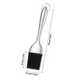 thumbnail image 2 of High Temperature Barbecue Brush for Cooking Utensils and Kitchen Tools – Stainless Steel and Silicone Brush for Grilling Baking Oil Seasoning and Barbecue, 2 of 7