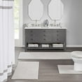 thumbnail image 1 of Madison Park Marshmallow Bath Rug Collection Taupe 24x72, 1 of 4