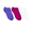 Purple, variant on Hanes Women's No Show Socks, Moves, 3-Pack, Size 5-9