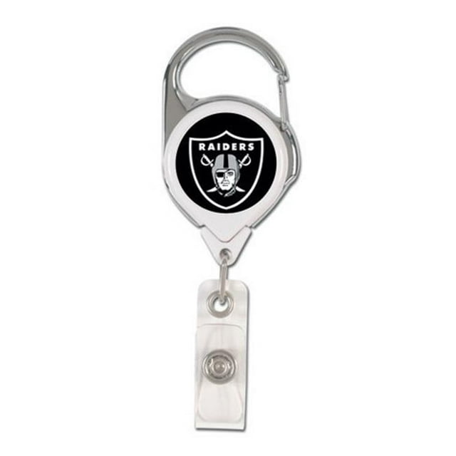 Porte-badge Premium Rétractable Oakland Raiders