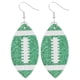 thumbnail image 1 of KAKOWELY 1 par de pendientes de fútbol, pendientes de lentejuelas, pendientes deportivos, joyería deportiva, pendientes de mujer, 1 of 5