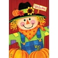 thumbnail image 3 of Briarwood Lane Scarecrow and Pumpkins Autumn Garden Flag, 3 of 4