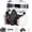 MS64 Half Face Cover Gas Mask, variant on Respirator Reusable Half Face Cover Gas Mask with Safety Glasses, Filters for Painting, chemical, Organic Vapor, Welding, Polishing, Woodworking and Other Work Protection