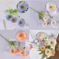 thumbnail image 3 of 6 piezas de amapolas artificiales de peluche, flores de tela artísticas, adecuadas for bodas, salones de bodas, decoración del hogar, accesorios de fotografía for salas de estar., 3 of 7