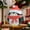 E, variant on EGNMCR Christmas Decorations, Christmas Iron Christmas Tree Shaped Storage Can Iron Santa Claus Snowman Penguin Chocolate Storage Can Holiday Gift Decoration Festival packaging storage casket