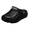thumbnail image 5 of Unisex Clogs with Arch Support Lightweight Garden Shoes for Women and Men Breathable Non Slip Wide Width Summer Walking Mules Black Size 9, 5 of 5