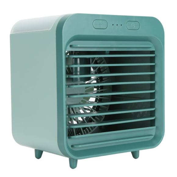 Ventilateur de Refroidissement Brumisateur, Silencieux 5000mAh Mini Ventilateur Brumisateur pour Chantier Vert Lac, Noir Blanc