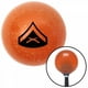 Noir 02 Lance Bouton de Changement de Vitesse en Flocon de Métal Orange avec M16 x 1,5 Insert Levier de Vitesses Brody – image 1 sur 1