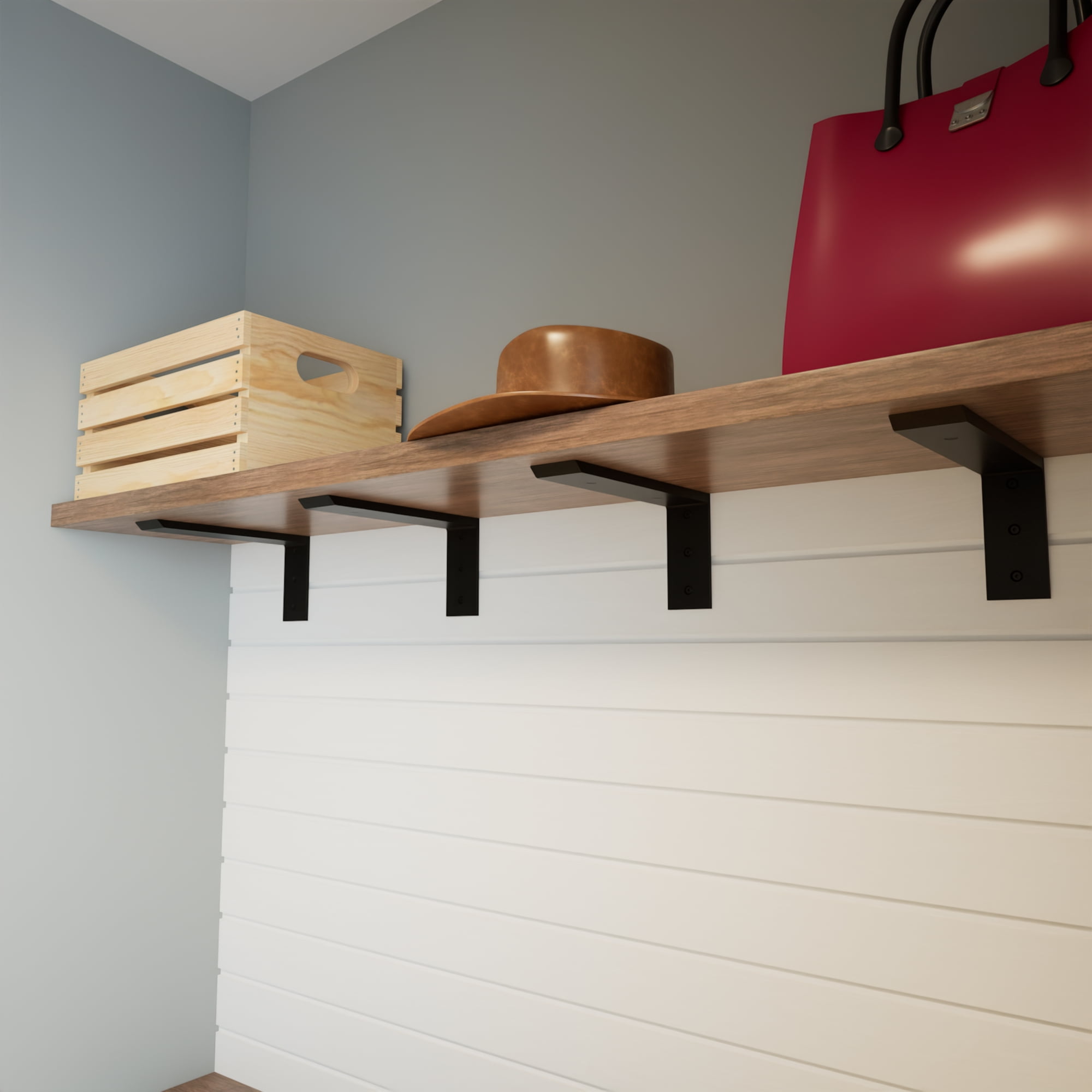 Regular Wood Shelf Bracket - 10x06