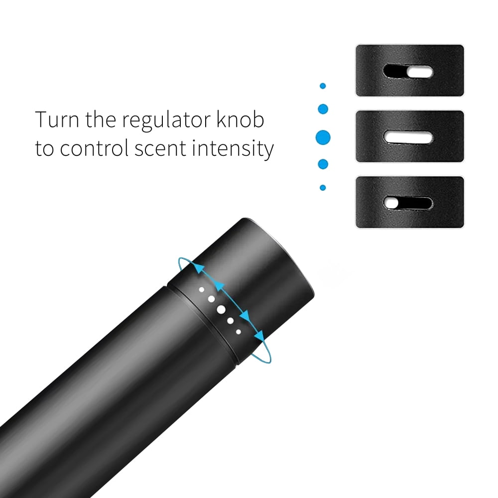 RAM 1500 Car AC Vent Air Freshener Black Clip with adjustable window and 10 Refill Sticks