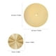 thumbnail image 2 of unbranded 4Ud De Metal Dorado Para Pared Con Único Sol Radiante, 2 of 6