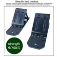 thumbnail image 3 of 2 Pack Metal Wheel Chocks, Foldable Non-Slip Tire Chocks for Front and Rear Car or RV, Trailer, Motorhome, Truck, Car and ATV - Keep Your Vehicle in Place, 3 of 5