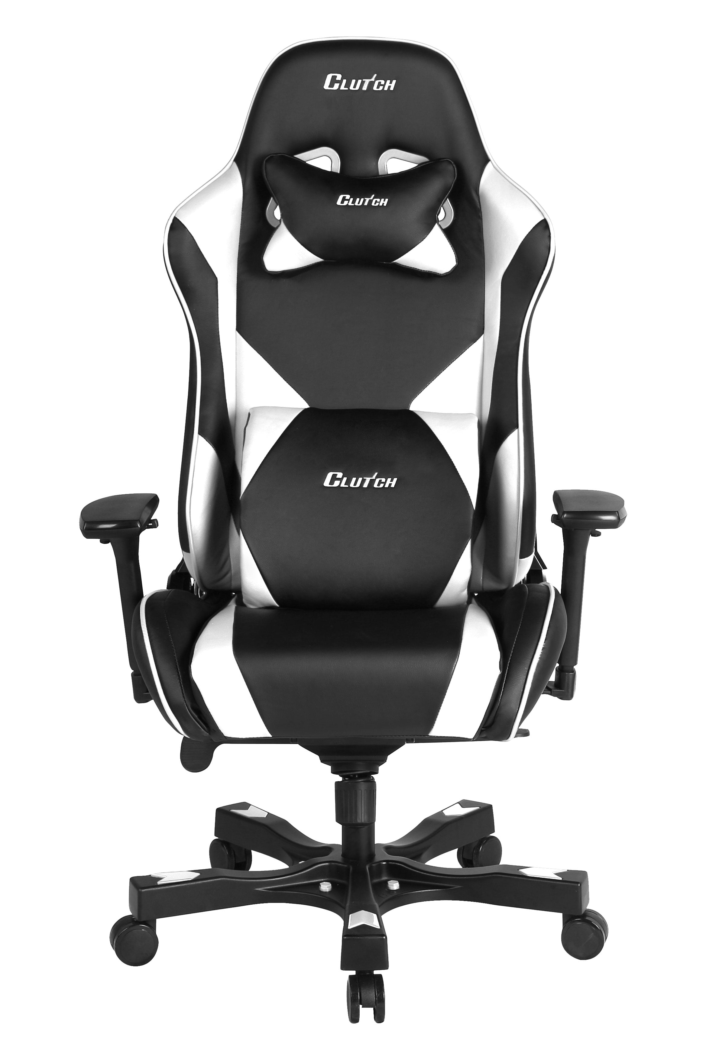 Clutch Chairz Premium chair, Black & White, 1pack