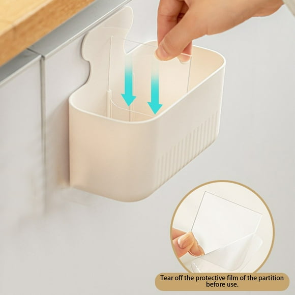 Xihbxyly Caja de Almacenamiento Magnética, Organizador de Pared, Potente Imán para Una Colocación Segura, Diseño Compacto, Multiusos En Cocina, Baño y Oficina, Blanco, Rosa y Verde, 16,5 X 12,5 X 8 C