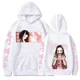thumbnail image 1 of Sudadera con capucha de Anime japonés Demon Slayer para mujer, suéter con estampado de Kamado Nezuko, ropa de calle cálida de talla grande, Harajuku, otoño, 1 of 1
