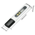 thumbnail image 4 of Unique Bargains TDS Meter 2 PPM Conductivity Meter Digital Tester for Drinking Water Aquarium Pool 2pcs, 4 of 7