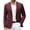 Dark red, variant on COOFANDY Men's Casual Suit Jacket Two Button Slim Fit Sport Coat Business Lightweight Formal Blazer