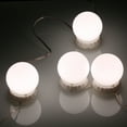 thumbnail image 4 of Zootealy Vanity LEDs Mirror Lights Kit with 10 Bulbs Adjustable 10 Brightness & 3 Lighting Modes USB Mirror String Light for Makeup Dressing Table, 4 of 5
