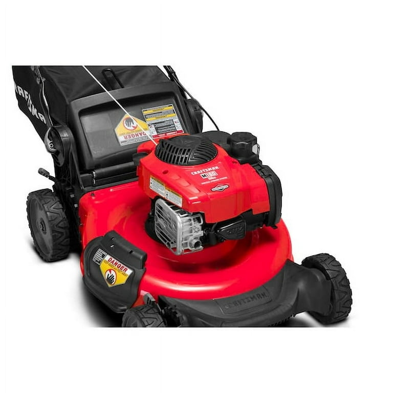 CRAFTSMAN M100 140cc 21in Gas Push Lawn Mower With Briggs, 44 OFF