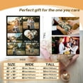thumbnail image 5 of Personalised Blanket Custom Photos Blanket Memory Gift with Photo Text Collage Customized Blankets Gift Personalised Throw Blanket for Family Mom Dad Kids Wife Friends, 100x125cm, 5 of 6