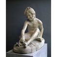 thumbnail image 2 of The Fisher Child Francois Rude Musee du Louvre Paris Poster Print, 2 of 4