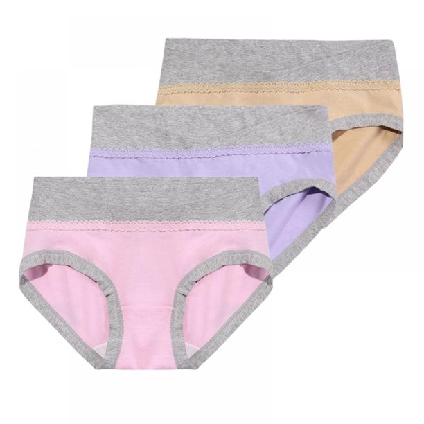 3Pack Low Waist Cotton Maternity Panties Pregnant Underwear Pregnancy Briefs Vshaped Belly