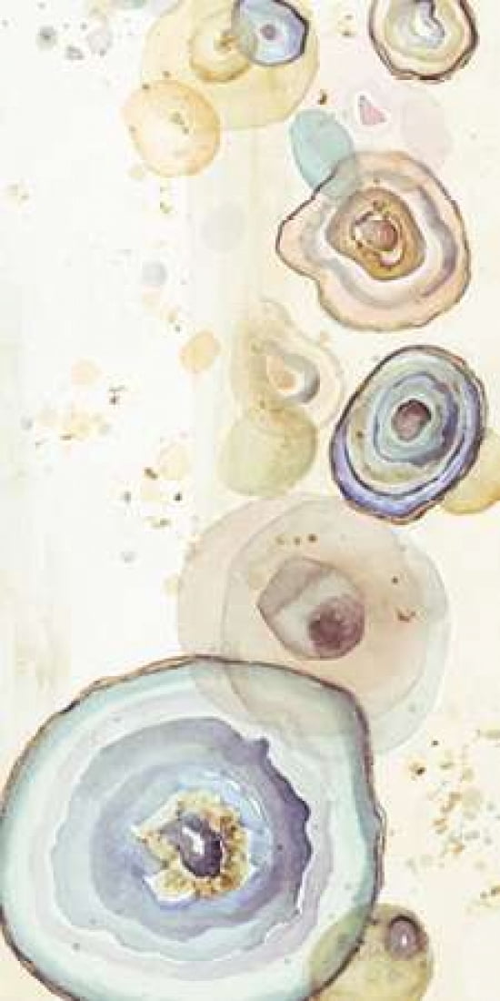 Tall Agates Flying Watercolor Canvas Art - Patricia Pinto ()