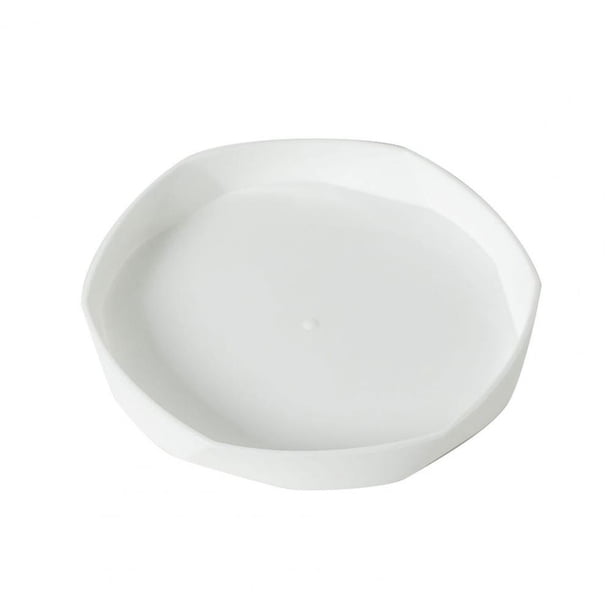 Platillo for maceta de estilo nórdico, moderna, con bandeja de goteo.