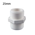 thumbnail image 3 of Scienceny Conector de manguera de agua de PVC, repuesto antioxidante reutilizable para el hogar, baño, invernadero, accesorios adaptadores de Jardín y Patio 25 mm, 3 of 6