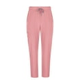 thumbnail image 7 of lmcalzta Womens Mens Scrubs Pants Medical Uniform with Multi Pockets Drawstring Work Pants, 7 of 7
