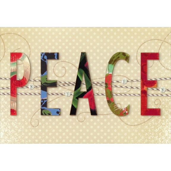 Image Arts Peace Christmas Card (1 card/1 envelope)