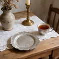 thumbnail image 5 of CMrtew Reef Charger Plates Bulk, 5 Inch Plastic Floral Charger Plates, Round Plate Chargers for Dinner Wedding Party Event Table Setting Decoration, 5 of 6