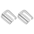 thumbnail image 1 of Unique Bargains 1.5' Webbing Release G Hook Buckle Adjuster for Backpack Strap, 2Pack Silver, 1 of 6