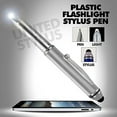 thumbnail image 6 of SyPen Stylus Pen for Touchscreen Devices, Tablets, iPads, iPhones, Multi-Function Capacitive Pen With LED Flashlight, Ballpoint Ink Pen, 3-In-1 Pen, Multi, 5PK, 6 of 8