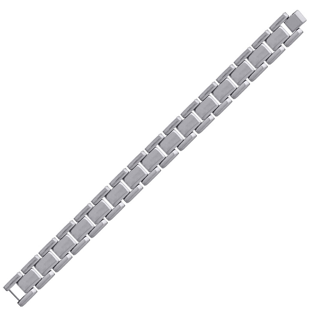 Stainless Steel Mens 8.5 Inch Bracelet Link Bracelet for Men