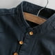thumbnail image 5 of pstuiky camisas de manga larga para hombre, Camisa deportiva de manga corta con solapa y cremallera a rayas para hombre Tops de hombre xxl, 5 of 5