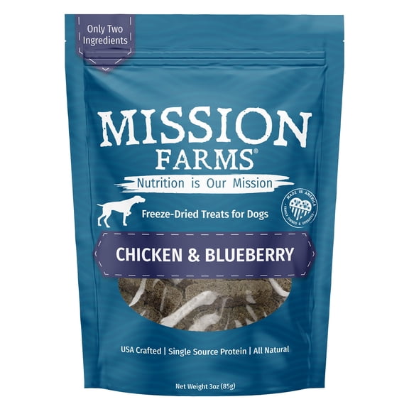Chicken & Blueberry Freeze-Dried Dog Treats