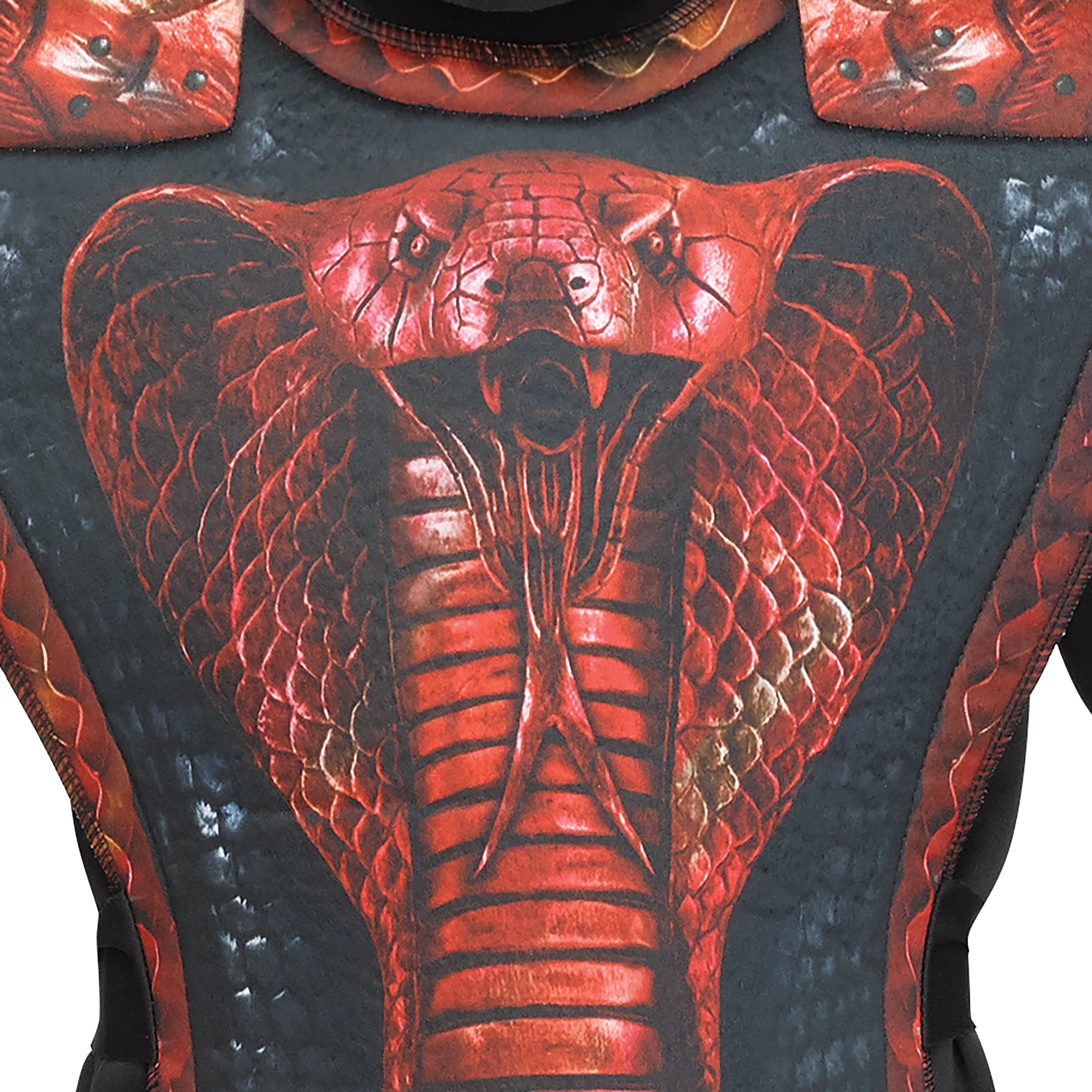 Red Cobra Ninja Halloween Costume for Children, Boys Size S (6/7), by Fun World