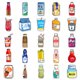 thumbnail image 4 of Pegatinas impermeables para botellas de bebidas con grafiti, 50 unidades/lote, 4 of 4