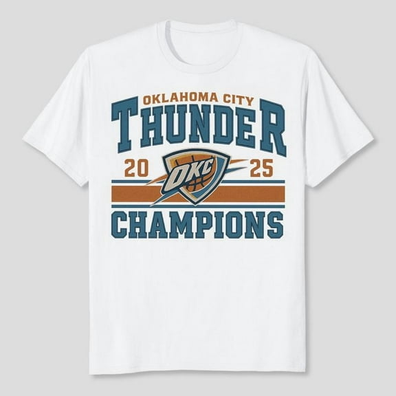 ZENUA Okla.Homa City Thunder Champions 2025. Cunningham Hot Trending Shirt/Sweatshirt/Hoodie