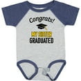 thumbnail image 3 of Inktastic Congrats My Sister Graduated with Cap Boys or Girls Baby Bodysuit, 3 of 5