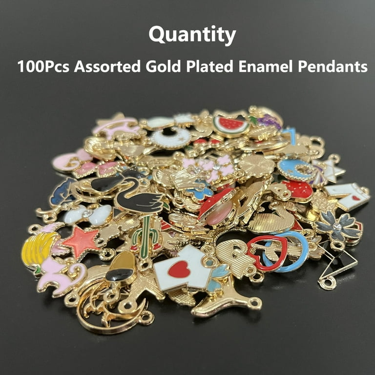 Gold-Plated and Enamel Bracelet