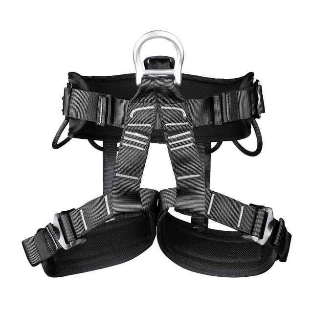 Arnés de seguridad Zulema Arnés de asiento de escalada Negro