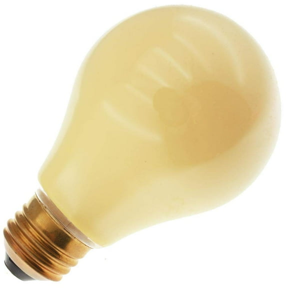 Replacement for Philips 40A21/Y, 120 Volt, A21 Yellow Light Bulb (12 Pack)